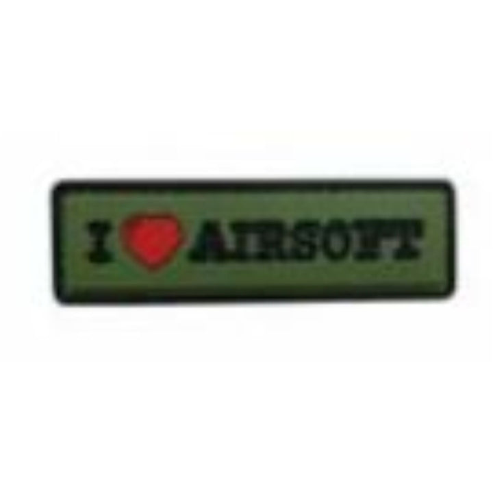 PATCH 0293 - I LOVE AIRSOFT - OD