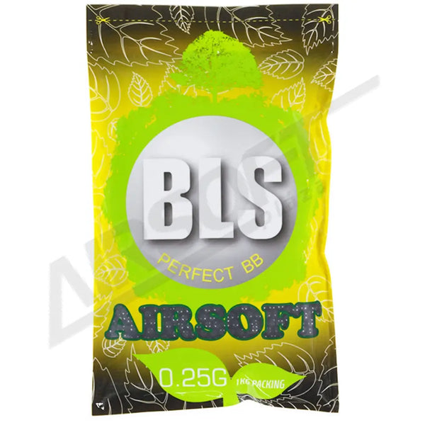 BLS BIO 0,25G AIRSOFT BB (4000DB) FEKETE