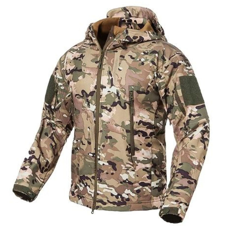 TAKTIKAI SOFTSHELL KABÁT - CAMO - XL