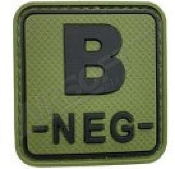 PATCH 1120 - B NEG GREEN