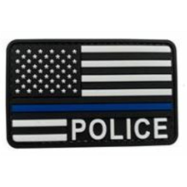 PATCH 0379 - US ZÁSZLÓ FEKETE - POLICE