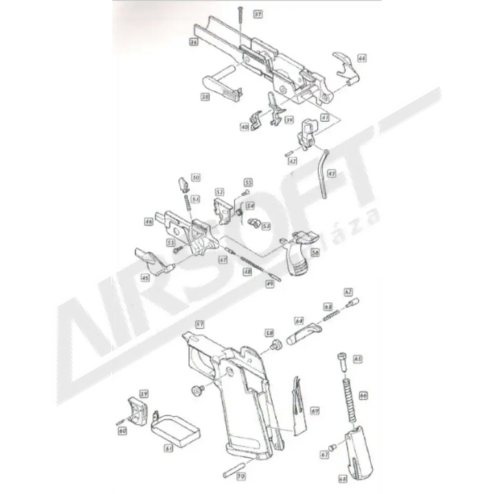 WE HI-CAPA V2 HOUSING PIN (#70)