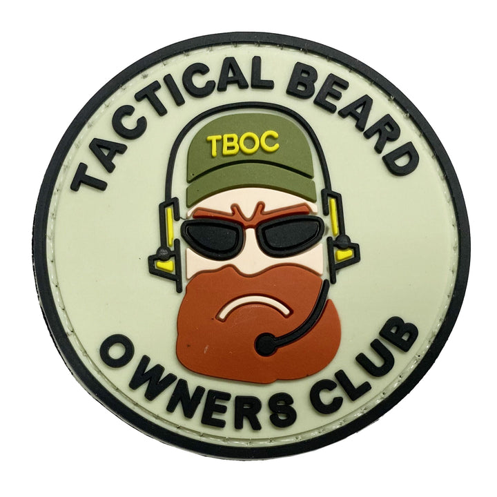 PATCH 0087 - TACTICAL BEARD - ZÖLD