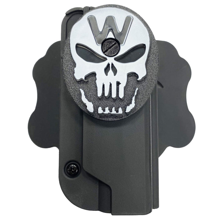 WE 1911 CQC SKULL GYORSTOK - FEKETE