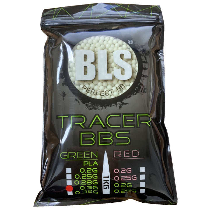 BLS BIO TRACER 0,30G ZÖLD AIRSOFT BB (3333DB)