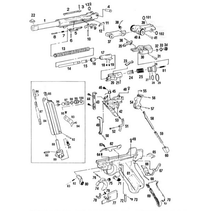 WE P08 LUGER (#80)